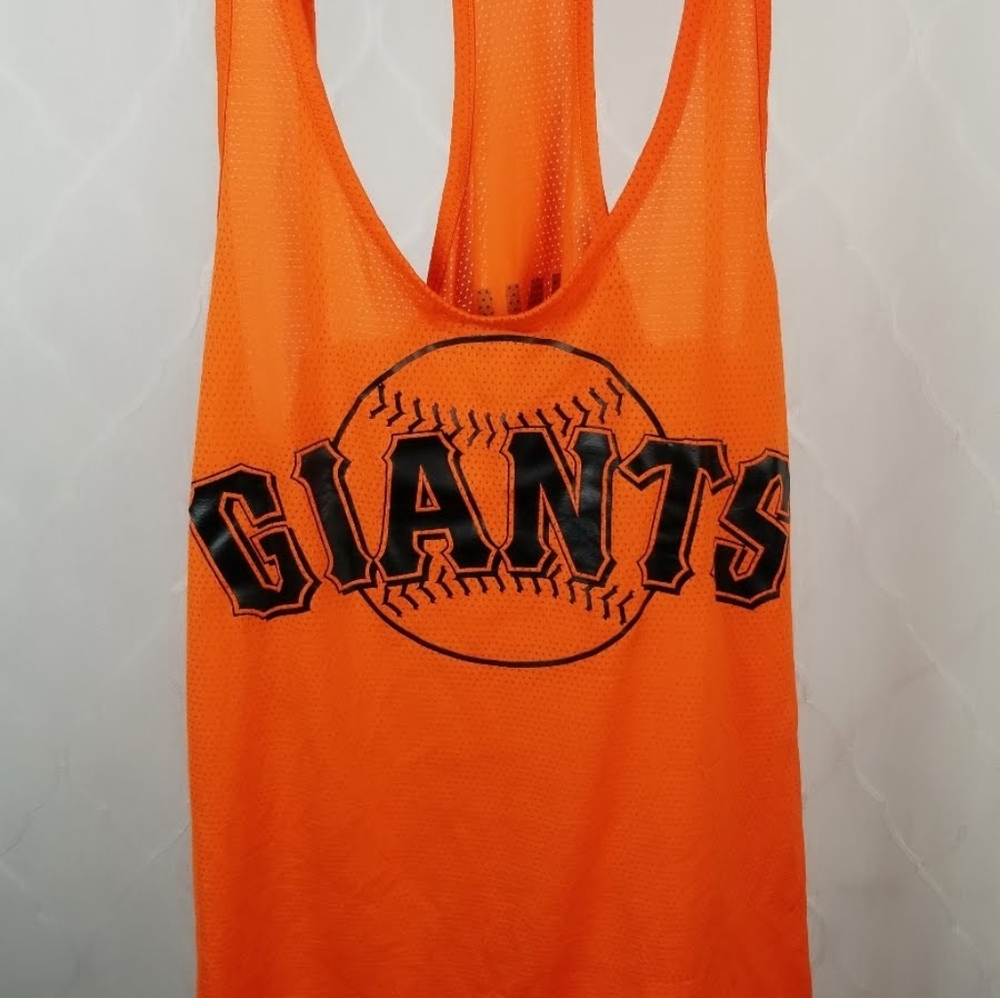 PINK SF Giants Racerback Gym Tank